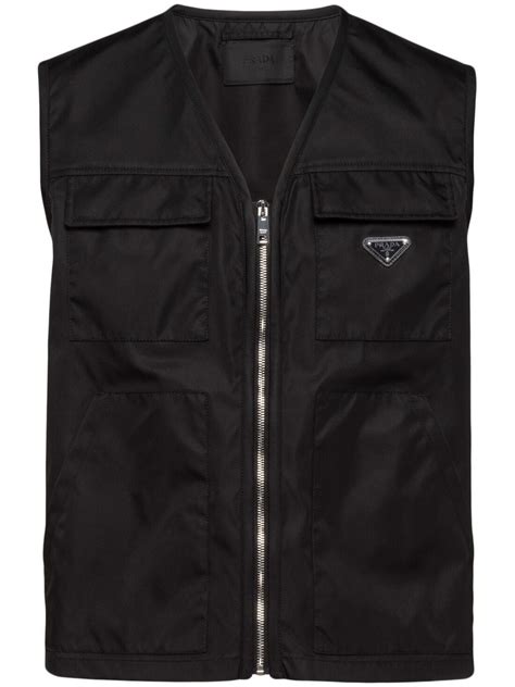 prada nylon gilet|Prada re nylon accessories.